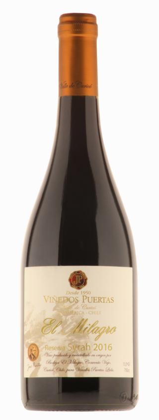 EL MILAGRO RESERVA SYRAH 2016