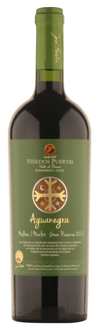 Aguanegra Gran Reserva Malbec Merlot 2020 nuevo
